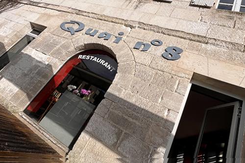 Cartes-Menus - Quai N° 8 - Restaurant à Angoulême 